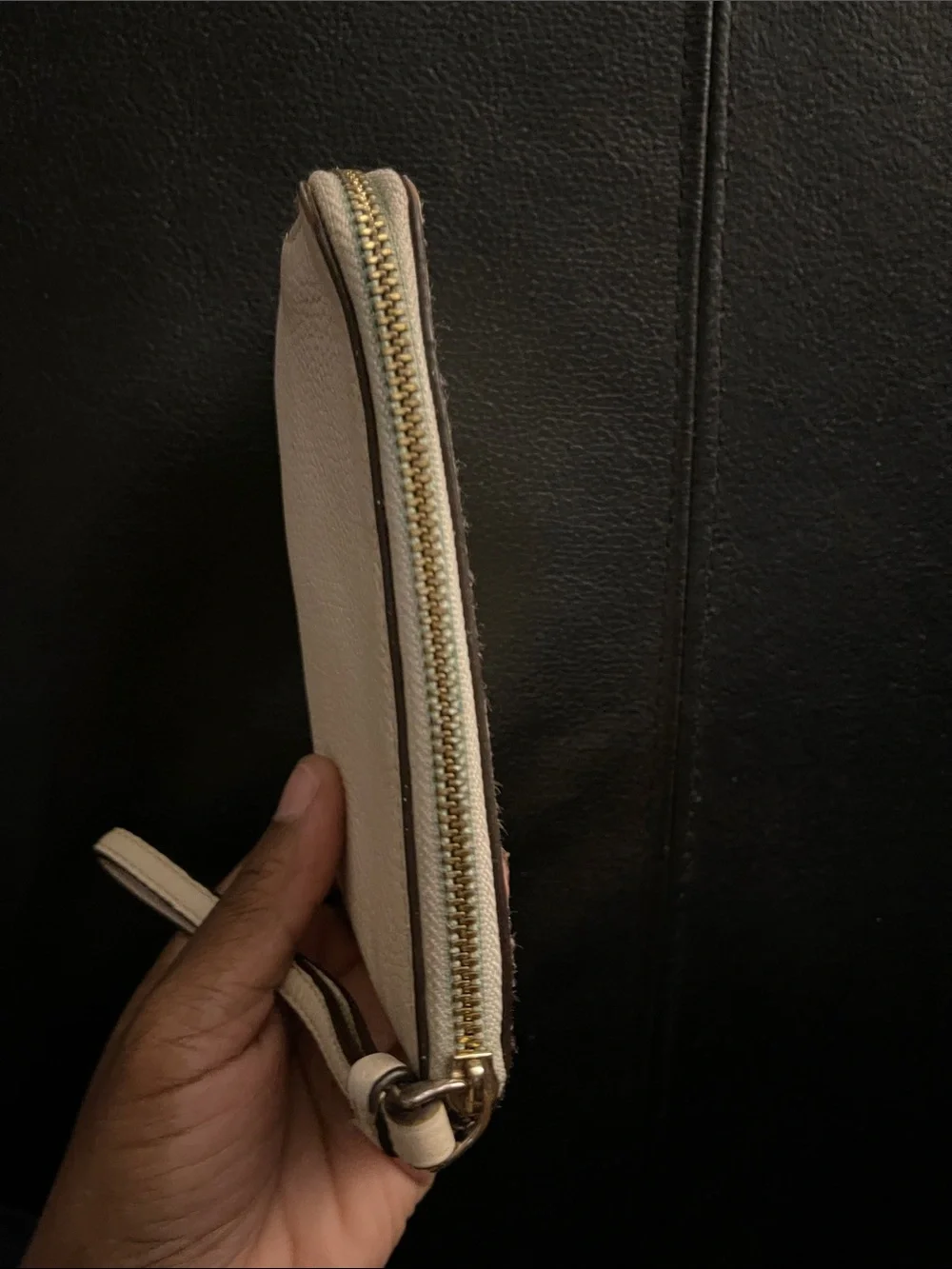 Coach chic wristlet